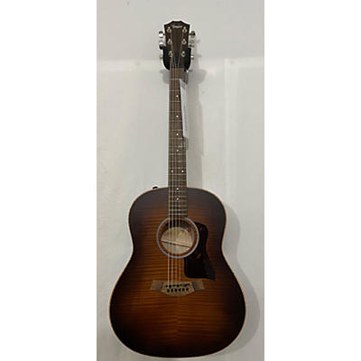 Taylor Used Taylor AD27e FLAMETOP TOBACCO Acoustic Electric Guitar