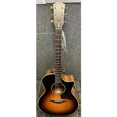 Taylor Used Taylor Ad14ce Ltd 2 Color Sunburst Acoustic Electric Guitar