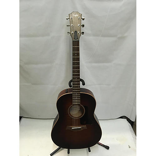 Taylor Used Taylor Ad27e Flametop Shaded Edge Burst Acoustic Electric Guitar shaded edge burst