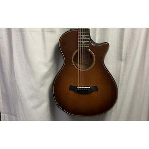 Taylor Used Taylor Builder Edition 652Ce Honey Amber 12 String Acoustic Electric Guitar Honey Amber