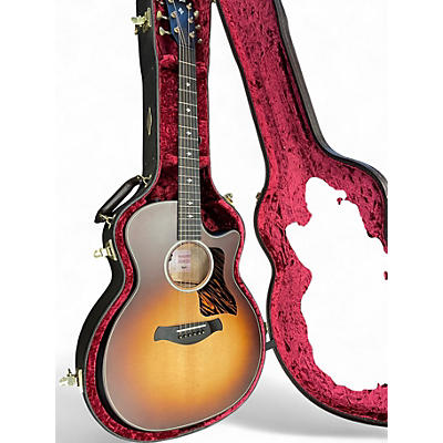 Used Taylor Builder's Edition 314ce 50th Anniversary Kona Burst Acoustic Electric Guitar