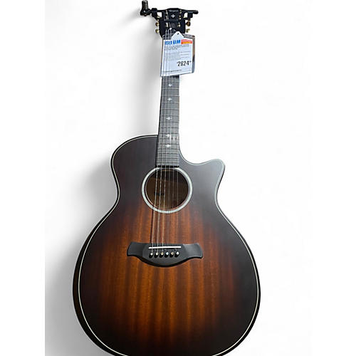 Used Taylor Builders Edition 324ce Kona Natural Acoustic Electric Guitar Natural