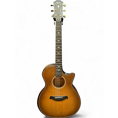 Taylor Used Taylor Builders Edition 614ce Wild Honey Burst Acoustic Electric Guitar