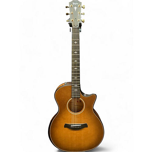 Taylor Used Taylor Builders Edition 614ce Wild Honey Burst Acoustic Electric Guitar wild honey burst