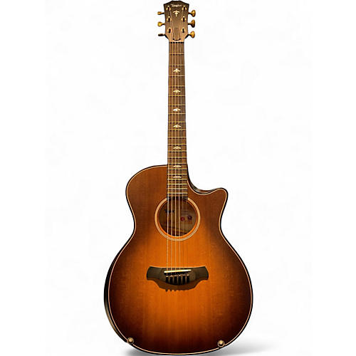 Used Taylor Builder's Edition 614ce Wild Honey Burst Acoustic Guitar Wild Honey Burst