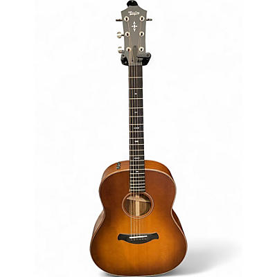 Used Taylor Builder's Edition 717e Honey Burst Acoustic Guitar