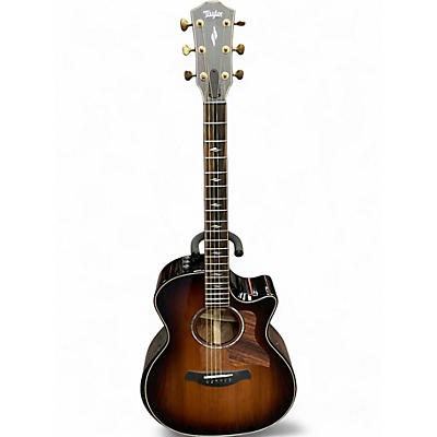 Used Taylor Builders Edition 814CE Sinker Redwood Natural Acoustic Electric Guitar