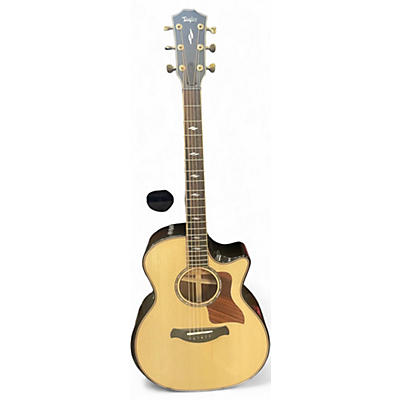 Used Taylor Builder's Edition 814ce Natural Acoustic Electric Guitar