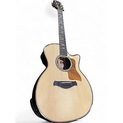 Used Taylor Builders Edition 814ce Natural Acoustic Electric Guitar