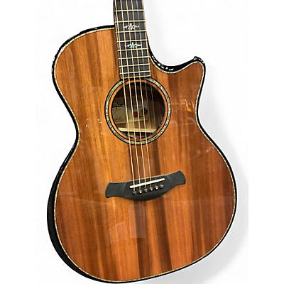 Used Taylor Builder's Edition 914ce Natural Acoustic Electric Guitar