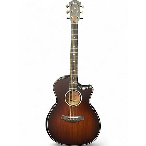 Used Taylor Builder's edition 324ce GA Tobacco Kona Burst Acoustic Electric Guitar Tobacco Kona Burst