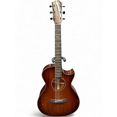 Used Taylor C22ce B4013 12 Fret Mahogany Shaded Edge Burst Acoustic Electric Guitar