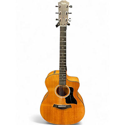 Used Taylor CUSTOM 224ce-k DLX Natural Acoustic Electric Guitar