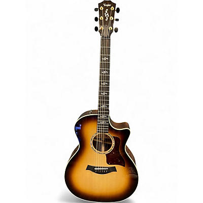 Used Taylor CUSTOM 414CE 2 Color Sunburst Acoustic Electric Guitar