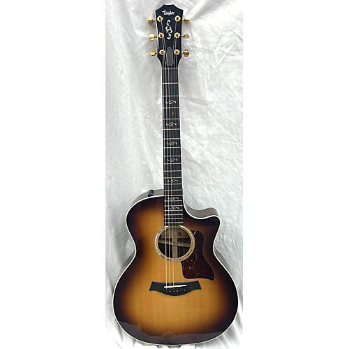 Taylor Used Taylor CUSTOM 414CE 2 Tone Sunburst Acoustic Electric Guitar 2 Tone Sunburst