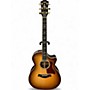 Used Taylor Custom 414CE 2 Color Sunburst Acoustic Electric Guitar 2 Color Sunburst