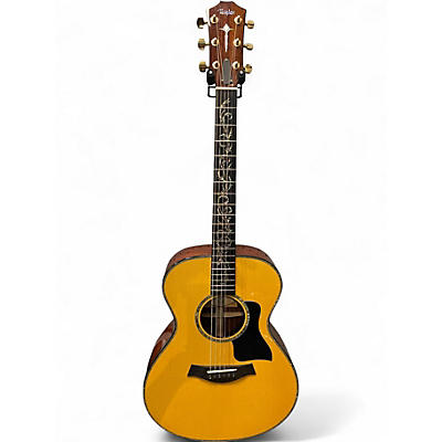 Used Taylor Custom Shop Grand Concert No Cutaway Natural Acoustic Electric Guitar