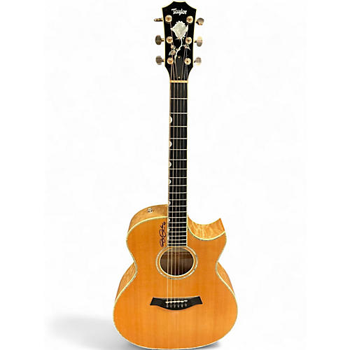 Used Taylor DDSM Doyle Dykes Natural Acoustic Electric Guitar Natural