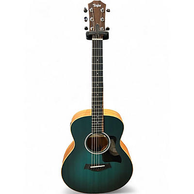 Used Taylor GS Mini-e Blue Burst Acoustic Electric Guitar
