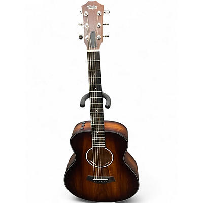 Used Taylor GS Mini-e Koa Plus Natural Acoustic Electric Guitar
