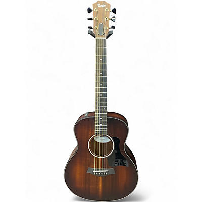 Used Taylor GS Mini-e Koa Plus Shaded Edge Burst Acoustic Electric Guitar
