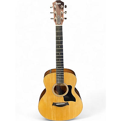 Used Taylor GS Mini-e Sitka Spruce-Rosewood Plus Acoustic-Electric Guita Natural Acoustic Guitar