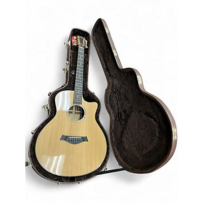 Used Taylor GT8 Baritone Natural Acoustic Electric Guitar