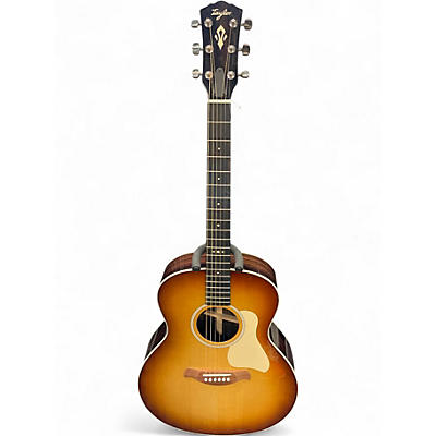 Used Taylor Gold Label 714E 2 Color Sunburst Acoustic Electric Guitar