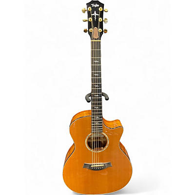 Used Taylor K14CE Natural Acoustic Electric Guitar