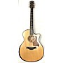 Used Taylor Used Taylor K14CE V-Class Builders Edition Natural Acoustic Guitar Natural