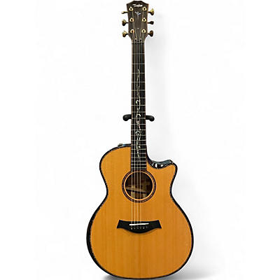 Used Taylor K14CE V-Class Builders Edition Natural Acoustic Guitar