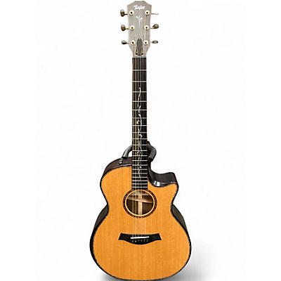Used Taylor K14CE V-Class Builders Edition Natural Acoustic Guitar
