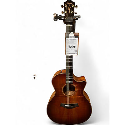 Used Taylor K24CE shaded edgeburst Acoustic Electric Guitar