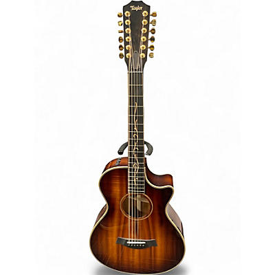 Used Taylor K62CE LTD 12 STRING 12FRET ALL KOA ACOUSTIC ELECTRIC SHADED  SHADED EDGE BURST 12 String Acoustic Electric Guitar