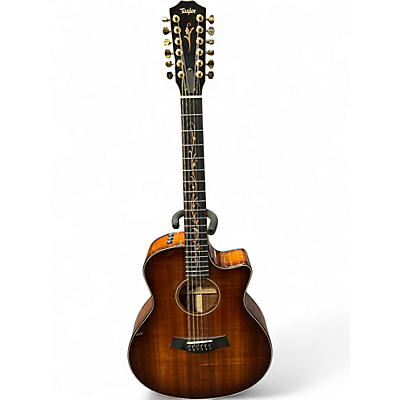 Used Taylor K66CE KOA 12 String Acoustic Electric Guitar