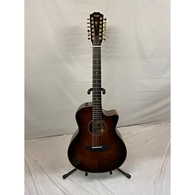 Taylor Used Taylor K66CE SHADED EDGE BURST 12 String Acoustic Electric Guitar