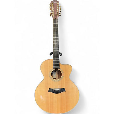 Used Taylor LKSM Leo Kottke Signature Natural 12 String Acoustic Electric Guitar