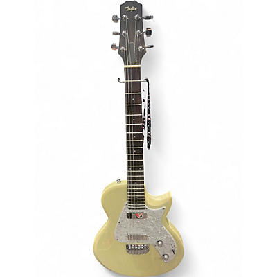 Used Taylor SB1-X Cream Solid Body Electric Guitar