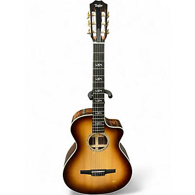 Used Taylor SPECIAL EDITION 412CE-NR GRAND CONCERT  SHADED EDGE BURST Classical Acoustic Electric Guitar