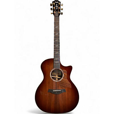 Used Taylor SUNSET BLVD 714CE SHADED EDGEBURST Acoustic Electric Guitar