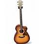 Used Taylor Sunset Blvd 114CE Edgeburst Acoustic Electric Guitar Edgeburst