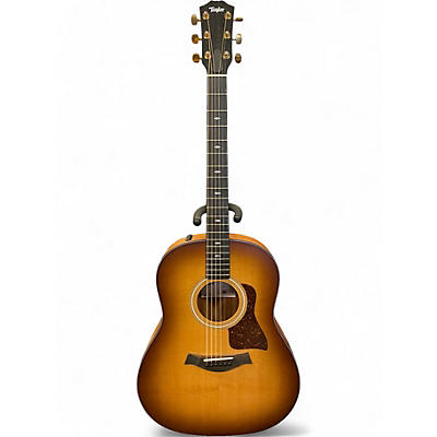 Used Taylor Sunset Blvd 117e Shaded Edge Burst Acoustic Electric Guitar