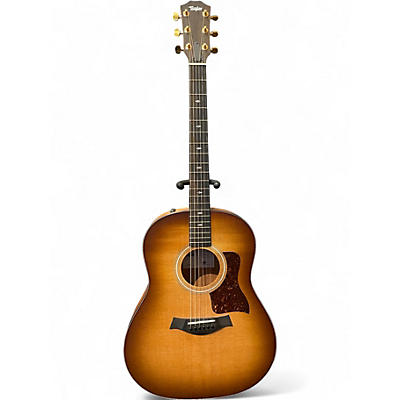 Used Taylor Sunset Blvd 117e Sunset Burst Acoustic Electric Guitar