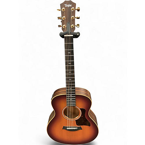 Used Taylor Sunset Boulevard GS Mini-e Sunset Edgeburst Acoustic Electric Guitar Sunset Edgeburst
