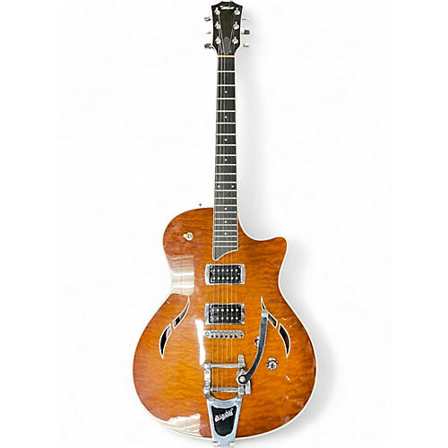 Used Taylor T3B Bigsby Burst Hollow Body Electric Guitar Burst