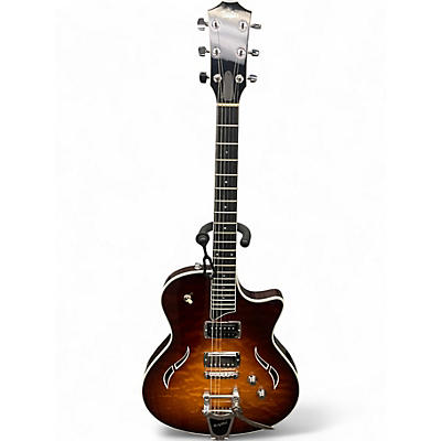 Used Taylor T3B Bigsby Honey Sunburst Hollow Body Electric Guitar
