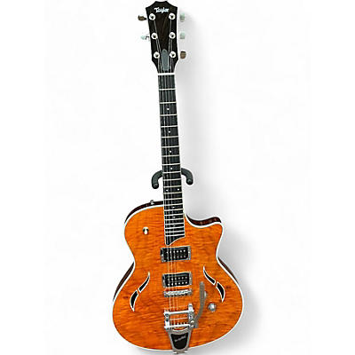Used Taylor T3B Bigsby Orange Hollow Body Electric Guitar