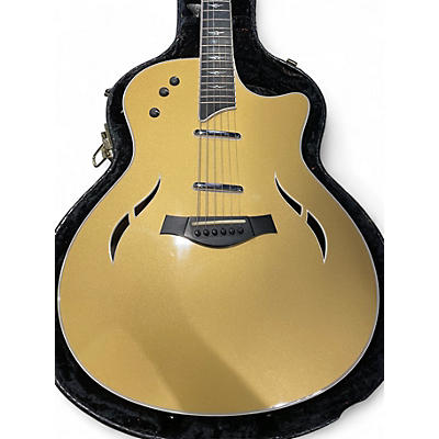 Used Taylor T5-C Aztec Gold Hollow Body Electric Guitar