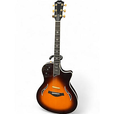 Used Taylor T5C Sunburst Acoustic Electric Guitar