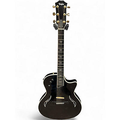 Used Taylor T5C1 Black Hollow Body Electric Guitar